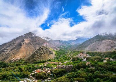 Atlas Mountains and Imlil Valley